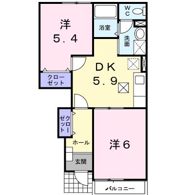 グルービー 103【管理NO：1-012296301-01030】 ★家具家電は申し込み後に搬入します 2026年08月上旬入居可能の物件画像