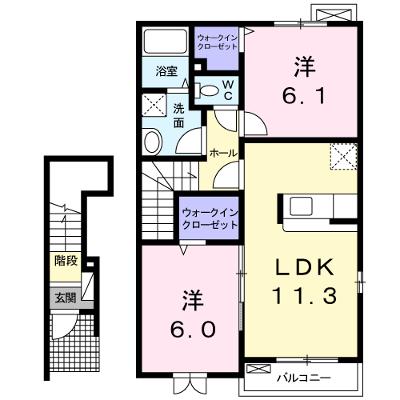 フォレストＡ 203【管理NO：1-016643101-02030】 ★家具家電は申し込み後に搬入します 2026年08月下旬入居可能の物件画像