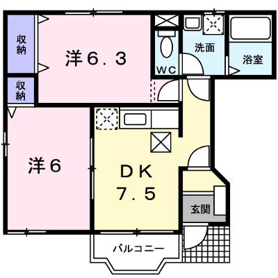 グリーンパークⅥ 101【管理NO：1-011143402-01010】 ★家具家電は申し込み後に搬入します★ ★2026年08月下旬入居可能★の物件画像