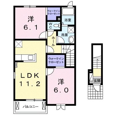 ヴァンベール 201【管理NO：1-020305901-02010】 ★家具家電は申し込み後に搬入します 2026年09月下旬入居可能の物件画像