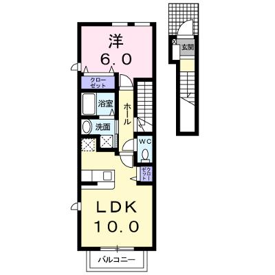 ラスターポイントⅤ 204【管理NO：1-014533001-02040】 ★家具家電は申し込み後に搬入します★ ★2026年08月下旬入居可能★の物件画像