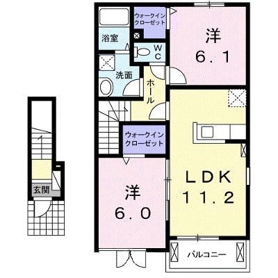 ラ・ヴィエルジュ 203【管理NO：1-021219802-02030】 ★家具家電は申し込み後に搬入しますの物件画像