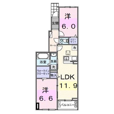 仮称　シエル白岡　Ⅱ 104【管理NO：1-028414902-01040】 ★家具家電は申し込み後に搬入します★ ★2027年02月上旬入居可能★の物件画像