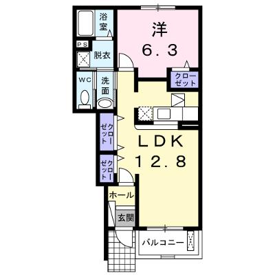 ピアフィールドⅡ 101【管理NO：1-017795501-01010】 ★家具家電は申し込み後に搬入します 2026年08月下旬入居可能の物件画像