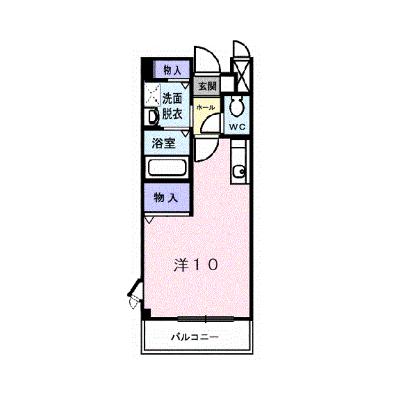 フレ・エピナ－ル 106【管理NO：1-011185801-01060】 ★家具家電は申し込み後に搬入します 2026年08月中旬入居可能の物件画像