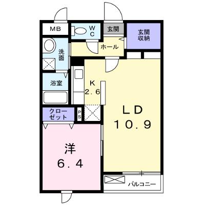 ラ　ルーチェ 103【管理NO：1-019446301-01030】 ★家具家電は申し込み後に搬入します 2026年09月上旬入居可能の物件画像