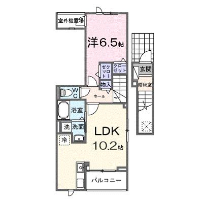 ヒカルサ大宮南中丸ノ―スⅡ 201【管理NO：1-028363402-02010】 ★家具家電は申し込み後に搬入します 2026年10月下旬入居可能の物件画像