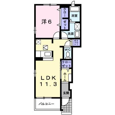 サンライト・ヒルズＡ 101【管理NO：1-016329601-01010】 ★家具家電は申し込み後に搬入します★ ★2026年08月下旬入居可能★の物件画像