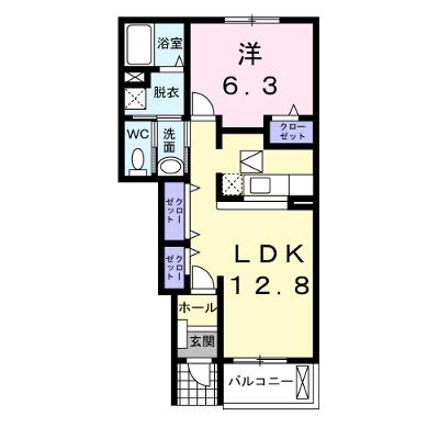 サンリット　ガーデンＥ 102【管理NO：1-012763305-01020】 ★家具家電は申し込み後に搬入します★ ★2026年08月中旬入居可能★の物件画像