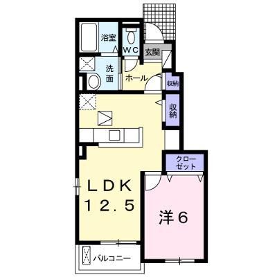 グレイスメゾンⅡ 106【管理NO：1-019786202-01060】 ★家具家電は申し込み後に搬入します 2026年07月下旬入居可能の物件画像