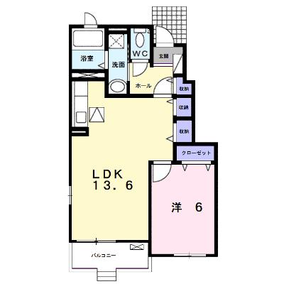 リアンジェ 105【管理NO：1-017896201-01050】 ★家具家電は申し込み後に搬入します★ ★2026年08月上旬入居可能★の物件画像
