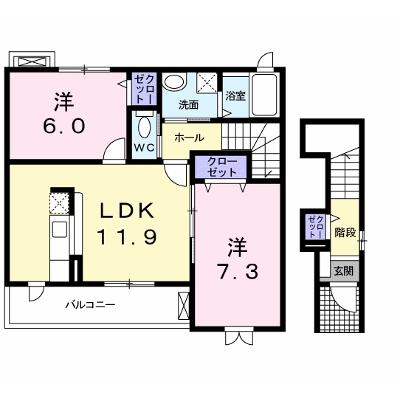 グランベルメゾン 203【管理NO：1-017342201-02030】 ★家具家電は申し込み後に搬入します★ ★2026年10月上旬入居可能★の物件画像