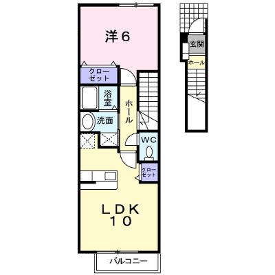 プラウド幕張本郷Ⅶ 202【管理NO：1-015038301-02020】 ★家具家電は申し込み後に搬入します 2026年09月上旬入居可能の物件画像