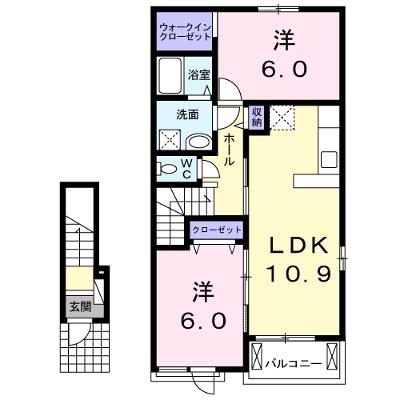 プティ・アビタシオン 202【管理NO：1-020730001-02020】 ★家具家電は申し込み後に搬入します 2026年08月下旬入居可能の物件画像