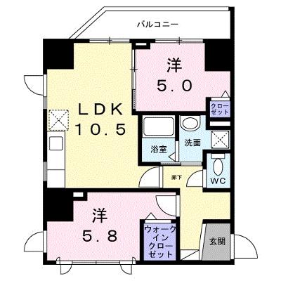 ザ・グラン　キース 401【管理NO：1-027791001-04010】 ★家具家電は申し込み後に搬入します★ ★2026年10月下旬入居可能★の物件画像
