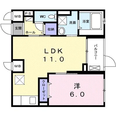 カーサ　アリビオ 102【管理NO：1-026572201-01020】 ★家具家電は申し込み後に搬入します 2026年09月上旬入居可能の物件画像