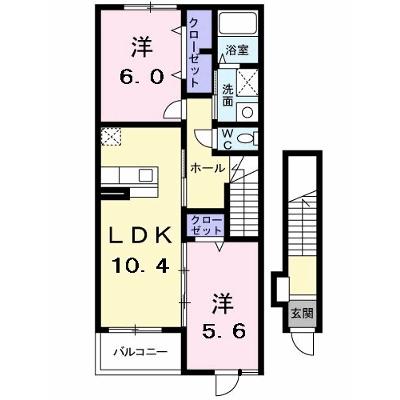ヴァン　フォーレⅡ 203【管理NO：1-014773702-02030】 ★家具家電は申し込み後に搬入します 2026年08月下旬入居可能の物件画像