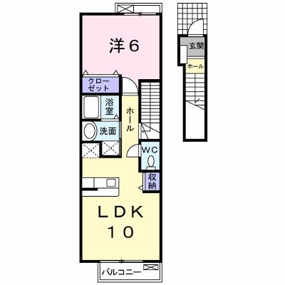 アヴニール　Ⅰ 203【管理NO：1-014181401-02030】 ★家具家電は申し込み後に搬入します 2026年09月上旬入居可能の物件画像