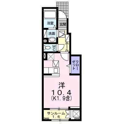 フォンターナ・ヴィータ 103【管理NO：1-026056801-01030】 ★家具家電は申し込み後に搬入します 2026年08月下旬入居可能の物件画像