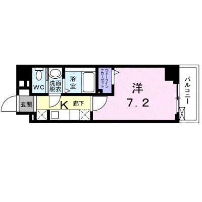 ケーズ・カスティーリョ 302【管理NO：1-017932601-03020】 ★家具家電は申し込み後に搬入します 2026年08月下旬入居可能の物件画像