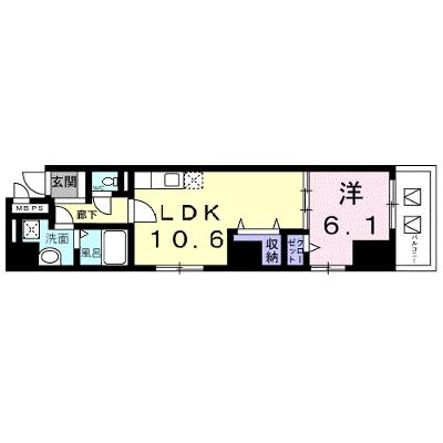 アンシエスタ 502【管理NO：1-017178901-05020】 ★家具家電は申し込み後に搬入します★ ★2026年09月中旬入居可能★の物件画像