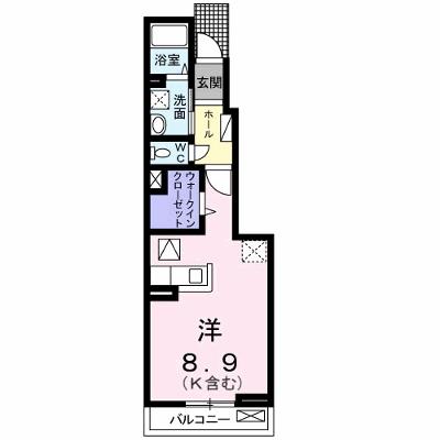 グレイスＢ 104【管理NO：1-022915402-01040】 ★家具家電は申し込み後に搬入します★ ★2026年08月中旬入居可能★の物件画像