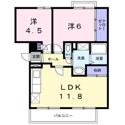 緑風館 202【管理NO：1-004751901-02020】 ★家具家電は申し込み後に搬入します★ ★2026年08月下旬入居可能★の物件画像