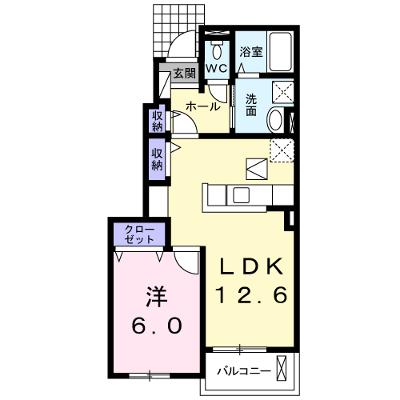 Ｌａ　Ｌｕｃｅ 103【管理NO：1-020316901-01030】 ★家具家電は申し込み後に搬入します★ ★2026年08月下旬入居可能★の物件画像