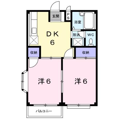 グリーンハイツＤ 205【管理NO：1-002902501-02040】 ★家具家電は申し込み後に搬入します★の物件画像