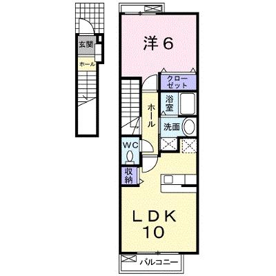 カルム　コリーヌ 202【管理NO：1-015653801-02020】 ★家具家電は申し込み後に搬入します 2026年08月下旬入居可能の物件画像