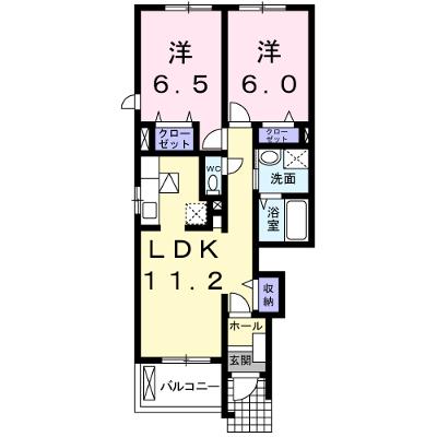 Ｍ　グレインⅡ 101【管理NO：1-016641602-01010】 ★家具家電は申し込み後に搬入しますの物件画像