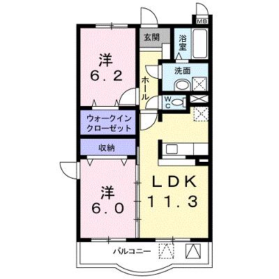 クラール小坂井 205【管理NO：1-014088101-02040】 ★家具家電は申し込み後に搬入します 2026年08月下旬入居可能の物件画像