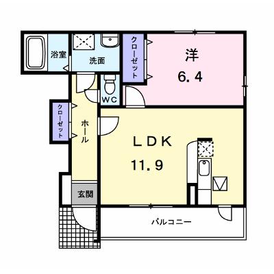 フェイバーＡ 102【管理NO：1-015125301-01020】 ★家具家電は申し込み後に搬入します 2026年08月中旬入居可能の物件画像