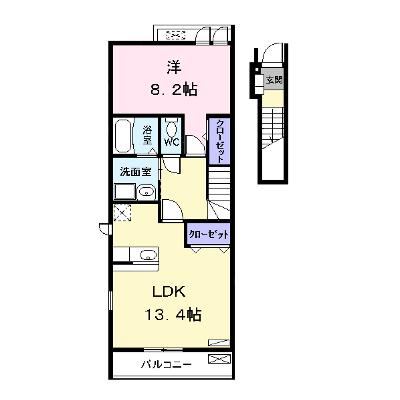リバー・プレイス 203【管理NO：1-019076901-02030】 ★家具家電は申し込み後に搬入します 2026年08月下旬入居可能の物件画像