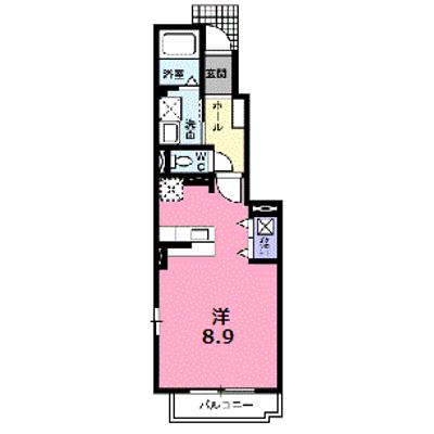 ＨＩＲＯⅠ 105【管理NO：1-016134101-01040】 ★家具家電は申し込み後に搬入します★ ★2026年08月下旬入居可能★の物件画像