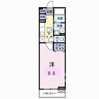 ル・シェモア 101【管理NO：1-019194101-01010】 ★家具家電は申し込み後に搬入します 2026年08月下旬入居可能の物件画像