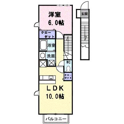 クリアネス　ｉ 202【管理NO：1-017374801-02020】 ★家具家電は申し込み後に搬入します★ ★2026年09月上旬入居可能★の物件画像