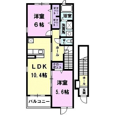 ネオブローテ 201【管理NO：1-016670901-02010】 ★家具家電は申し込み後に搬入します★ ★2026年08月下旬入居可能★の物件画像