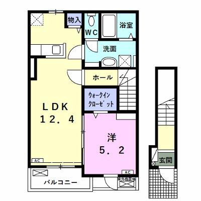 ヴァン　ベール　テラン 202【管理NO：1-026694201-02020】 ★家具家電は申し込み後に搬入します 2026年08月下旬入居可能の物件画像