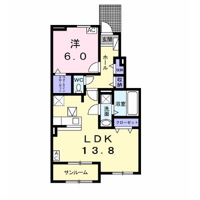 Ｉｖｙ　（アイビー） 102【管理NO：1-025458701-01020】 ★家具家電は申し込み後に搬入します 2026年08月下旬入居可能の物件画像