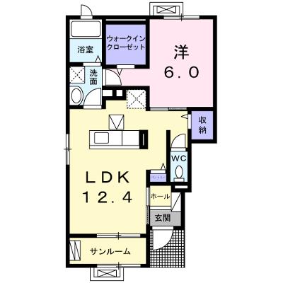 フェリスＡ 101【管理NO：1-024690401-01010】 ★家具家電は申し込み後に搬入します 2026年08月下旬入居可能の物件画像