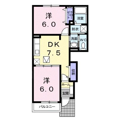 アルカンシエルⅡ 101【管理NO：1-013540302-01010】 ★家具家電は申し込み後に搬入します 2026年08月中旬入居可能の物件画像
