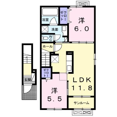 グランコートⅣ 203【管理NO：1-024517402-02030】 ★家具家電は申し込み後に搬入します 2026年08月下旬入居可能の物件画像