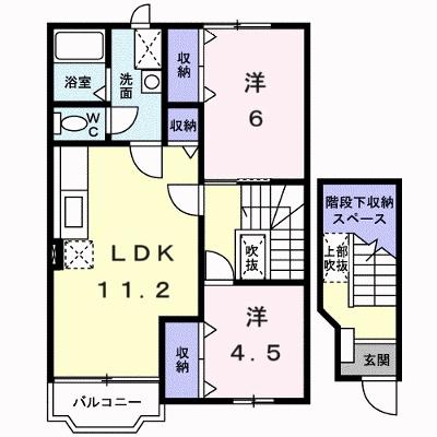 エトワール・Ｍ　Ⅱ 201【管理NO：1-011878501-02010】 ★家具家電は申し込み後に搬入します★ ★2026年09月上旬入居可能★の物件画像