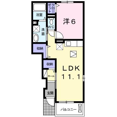 フェリーチェ 104【管理NO：1-018097101-01040】 ★家具家電は申し込み後に搬入します 2026年09月上旬入居可能の物件画像