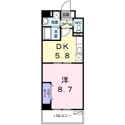 イースト・フィオーレ 102【管理NO：1-014257401-01020】 ★家具家電は申し込み後に搬入します★ ★2026年09月下旬入居可能★の物件画像