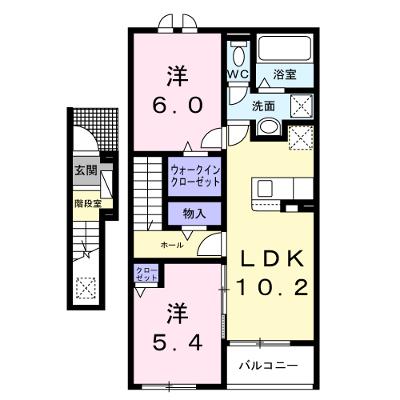 カルム敷島 202【管理NO：1-026965201-02020】 ★家具家電は申し込み後に搬入します 2026年08月下旬入居可能の物件画像