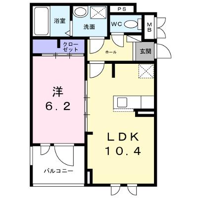 グレートエレガンス’２４ 201【管理NO：1-027356901-02010】 ★家具家電は申し込み後に搬入します 2026年09月中旬入居可能の物件画像