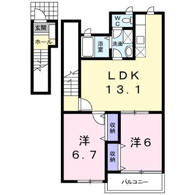 サニーエクセレント 203【管理NO：1-007438901-02030】 ★家具家電は申し込み後に搬入します★の物件画像