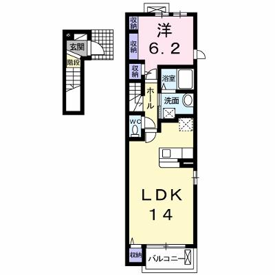 ベッラ・フィグーラ 201【管理NO：1-018542201-02010】 ★家具家電は申し込み後に搬入します 2026年08月中旬入居可能の物件画像